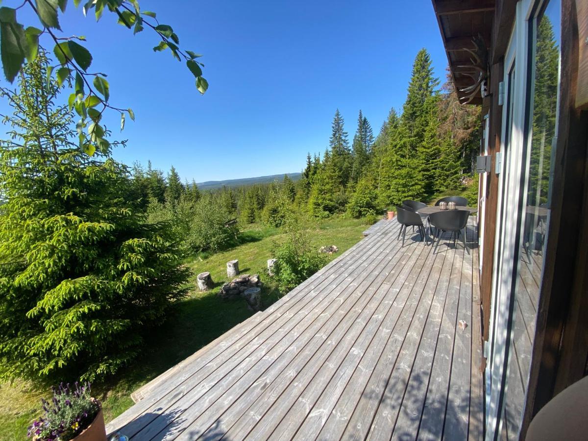 Cozy Forest Cabin With Amazing Mountain View Villa Torsby Exterior photo