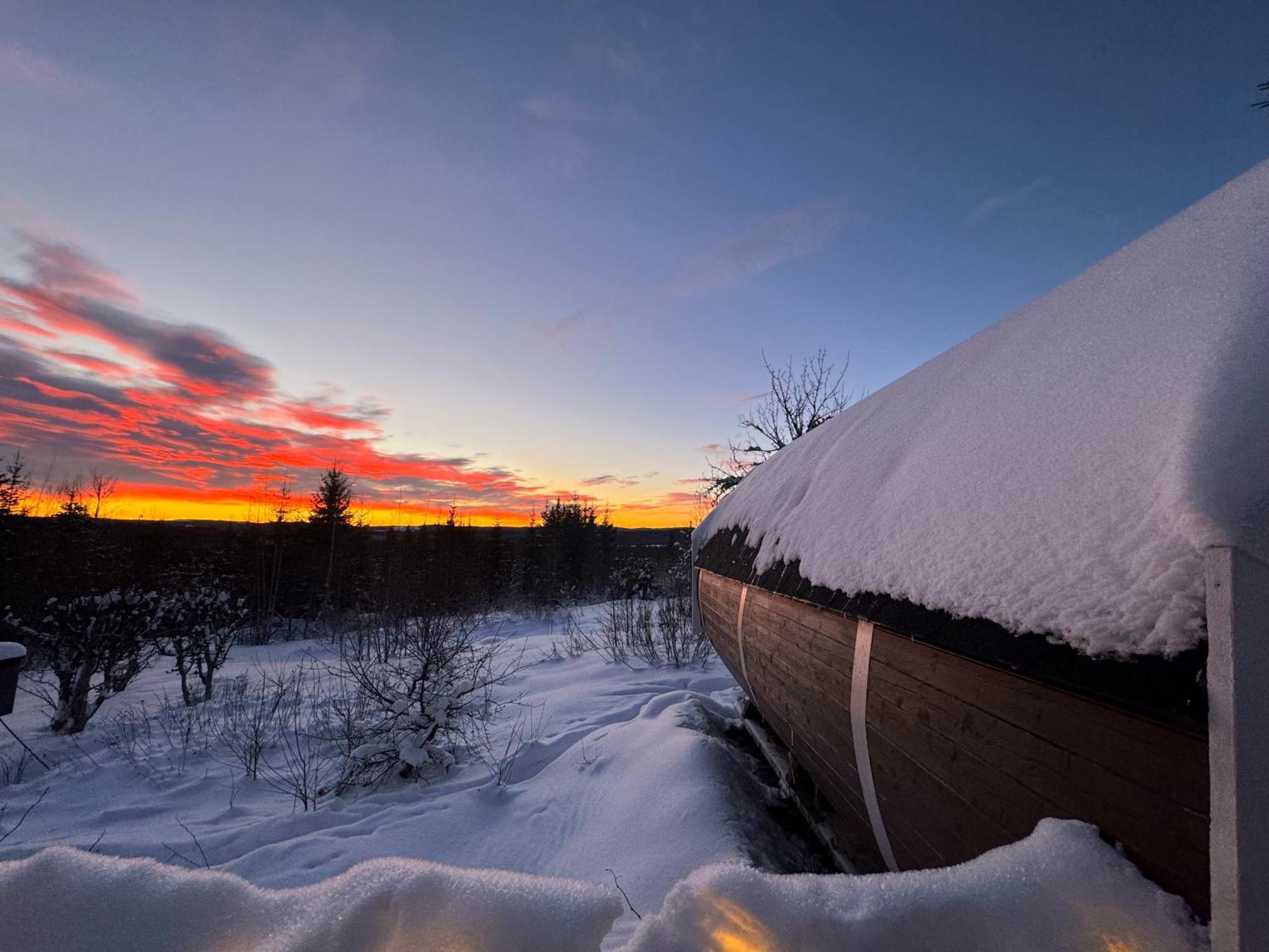 Cozy Forest Cabin With Amazing Mountain View Villa Torsby Exterior photo